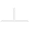 Ekena Millwork Portland Architectural Grade PVC Gable Bracket, 108"W x 54"H x 6"D x 6"F, 12/12 Pitch GBP108X54X0606POR00 - alternate 3